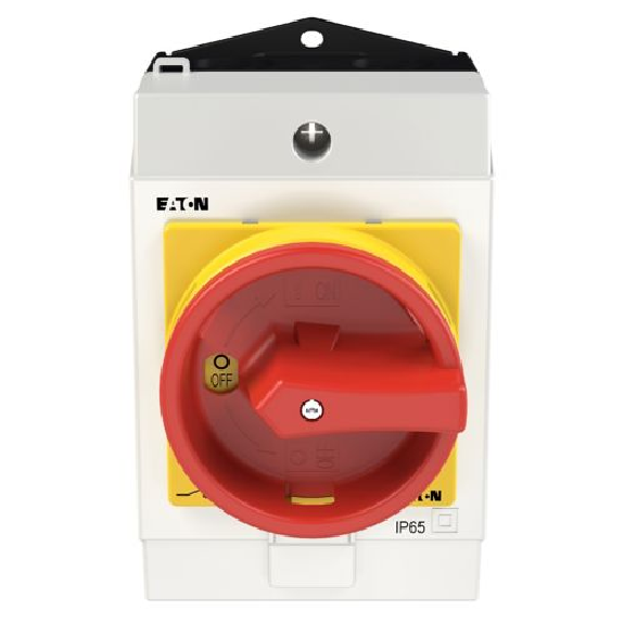 Eaton - T0-2-15679/I1/SVB - Hauptschalter, T0, 20 A, Aufbau, 2 Baueinheit(en), 3-polig, 1 Schließer, NOT-AUS-Funktion-Beschreibung lesen