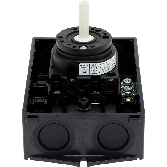 Eaton - T0-2-15679/I1/SVB - Hauptschalter, T0, 20 A, Aufbau, 2 Baueinheit(en), 3-polig, 1 Schließer, NOT-AUS-Funktion-Beschreibung lesen