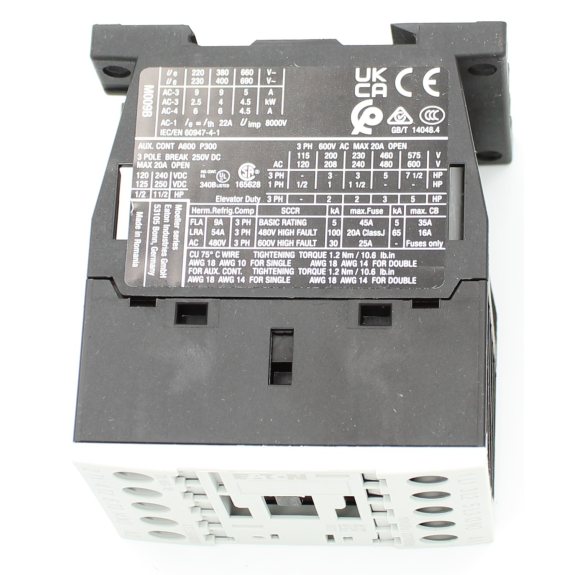 Eaton - DILM9-10(110V50HZ,120V60HZ) - Leistungsschütz, 3-polig, 380 V 400 V 4 kW, 1 S, 110 V 50 Hz, 120 V 60 Hz-Beschreibung lesen