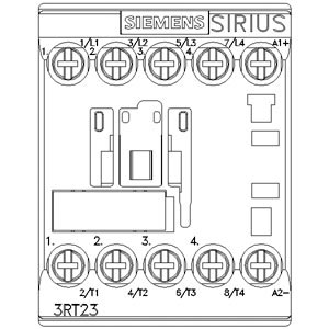 Siemens Schütz AC-1, 18 A, 400 V / 40 °C, 4-polig, DC 24 V, Schraubanschluss-Beschreibung lesen