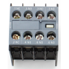 Siemens - Hilfsschalter, frontseitig, 3 S + 1 Ö, .1/.2, .3/.4, .3/.4, .3/.4, Strombahn: 1 Ö, 1 S, 1 S, 1 S