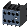 Siemens - Hilfsschalter, frontseitig, 3 S + 1 Ö, .1/.2, .3/.4, .3/.4, .3/.4, Strombahn: 1 Ö, 1 S, 1 S, 1 S