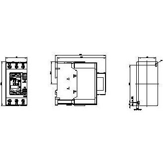 Siemens - Leistungsschütz, AC-3e/AC-3, 65 A, 30 kW / 400 V, 3-polig, AC 110 V, 50 Hz, Hilfskontakte: 1 S + 1 Ö-Beschreibung lesen