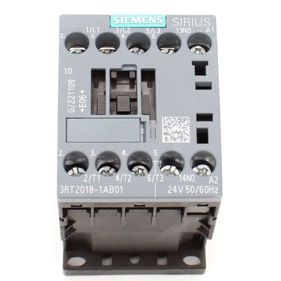Siemens - Leistungsschütz, AC-3e/AC-3, 16 A, 7,5 kW / 400 V, 3-polig, AC 24 V, 50/60 Hz, Hilfskontakte: 1 S-Beschreibung lesen