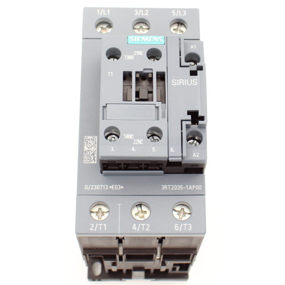 Siemens - Leistungsschütz, AC-3e/AC-3, 41 A, 18,5 kW / 400 V, 3-polig, AC 230 V, 50 Hz, Hilfskontakte: 1 S + 1 Ö-Beschreibung lesen