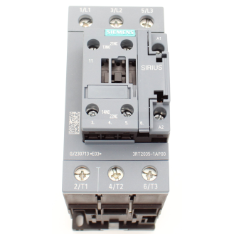 Siemens - Leistungsschütz, AC-3e/AC-3, 41 A, 18,5 kW / 400 V, 3-polig, AC 230 V, 50 Hz, Hilfskontakte: 1 S + 1 Ö-Beschreibung lesen