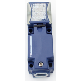 Telemecanique - XS7-Induktiver Näherungsschalter 40x40x117, PBT, Sn 15mm, 24-240VAC/DC,Klemmen-Beschreibung lesen