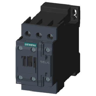 Siemens - Leistungsschütz, AC-3e/AC-3, 38 A, 18,5 kW / 400 V, 3-polig, DC 24 V, Hilfskontakte: 1 S + 1 Ö-Beschreibung lesen