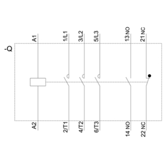 Siemens - Leistungsschütz, AC-3e/AC-3, 65 A, 30 kW / 400 V, 3-polig, AC 24 V, 50 Hz, Hilfskontakte: 1 S + 1 Ö-Beschreibung lesen
