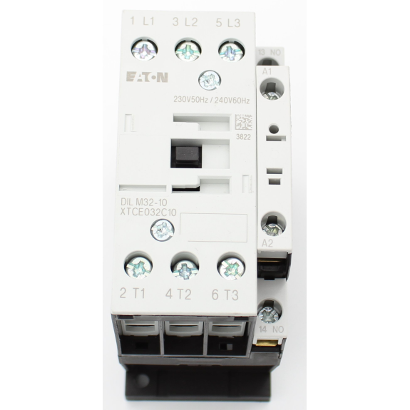 Eaton - DILM32-10(230V50HZ,240V60HZ) - Leistungsschütz, 3-polig, 380 V 400 V 15 kW, 1 S, 230 V 50 Hz, 240 V 60 Hz-Beschreibung lesen