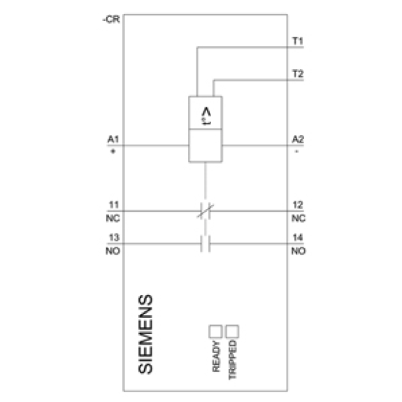 Thermistor-Motorschutzrelais Kompakt-Auswertegerät 17,5 mm Gehäuse Schraubanschluss 1 Schliesser, 1 Öffner US = AC/DC 24 V-240 V Auto-RESET geeignet für Bimetallschalter 2 LEDs (READY/TRIPPED) galvanische Trennung-Beschreibung lesen