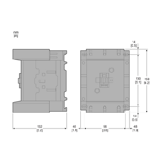 Schneider Electric - Leistungsschütz LC1D 3p, +1S+1Ö, 75 kW, 150 A, 400 V AC3, Spule 230 V AC-Beschreibung lesen
