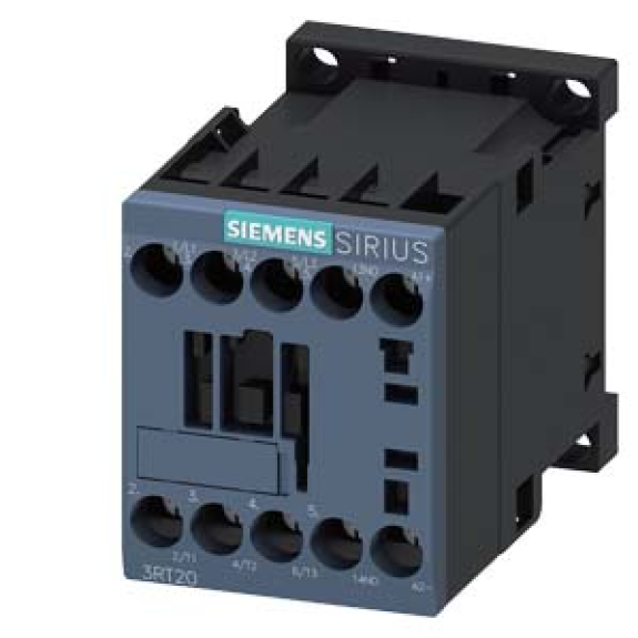 Siemens - Leistungsschütz, AC-3e/AC-3, 9 A, 4 kW / 400 V, 3-polig, DC 24 V, Hilfskontakte: 1 S, Schraubanschluss-Beschreibung lesen
