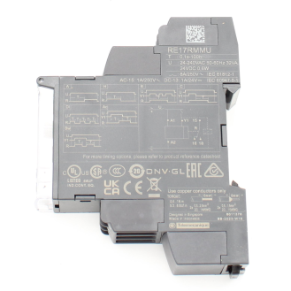 Schneider - Zeitrelais 10 Funktionen, 0,1 s-100 h, Relais 1 W, 24 VDC/24-240VAC-Beschreibung lesen