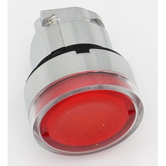 Schneider Electric - Leuchtdrucktaster, Frontelement, Harmony XB4, Metall, 22mm, rot, unbeschriftet, tastend1-Beschreibung lesen