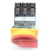 P3-63/V/SVB - Hauptschalter, P3, 63 A, Zwischenbau, 3-polig, NOT-AUS-Funktion