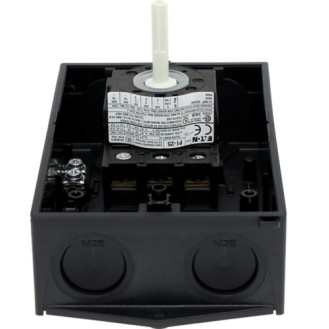 Eaton - P1-25/I2/SVB - Hauptschalter, P1, 25 A, Aufbau, 3-polig, NOT-AUS-Funktion-Beschreibung lesen