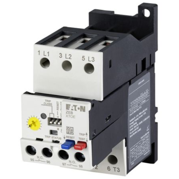 Eaton - ZEB32-20/KK - Motorschutzrelais, Einzelaufstellung, Erdschlussüberwachung: ohne, Ir= 4 - 20 A, 1 S, 1 Ö-Beschreibung lesen