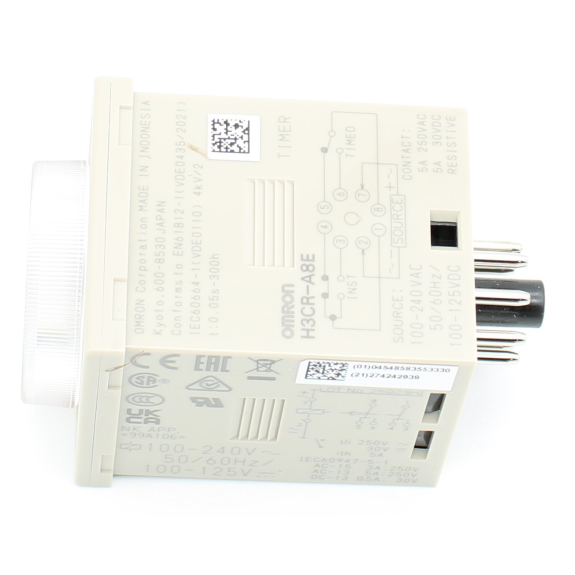 Omron H3CR Zeitrelais, DIN-Schienen, 0.05 s 300h, 240V ac Multifunktion-Beschreibung lesen