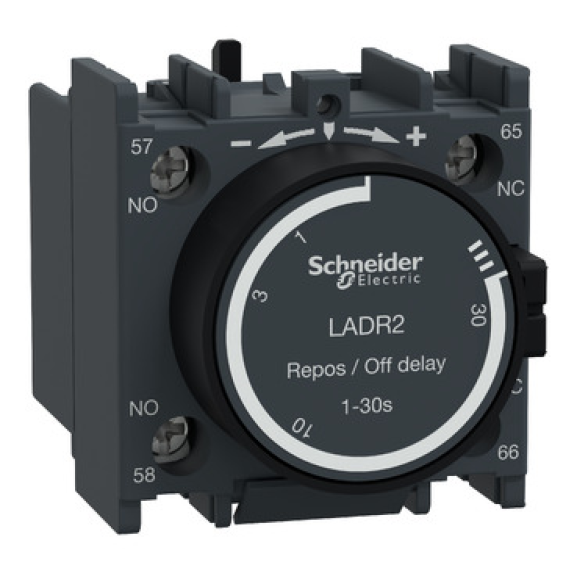 Schneider Electric - Zeitblock, rückfallverzögert, 1 - 30s, Schraubanschluss-Beschreibung lesen