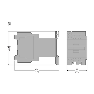 Schneider Electric - Leistungsschütz LC1D 3p, +1S+1Ö, 45 kW, 95 A, 400 V AC3, Spule 110 V AC-Beschreibung lesen