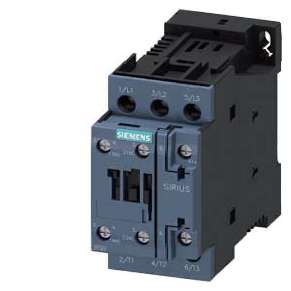 Siemens - Leistungsschütz, AC-3e/AC-3, 9 A, 4 kW / 400 V, 3-polig-Beschreibung lesen