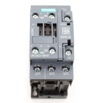 Siemens - Leistungsschütz, AC-3e/AC-3, 9 A, 4 kW / 400 V, 3-polig-Beschreibung lesen