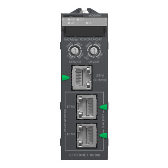 Ethernet-Switch-Modul für Modulträger-Beschreibung lesen