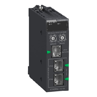 Ethernet-Switch-Modul für Modulträger-Beschreibung lesen