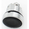 Schneider Electric - Drucktaster, Frontelement, Harmony XB4, Metall, 22mm, schwarz, unbeschriftet, tastend