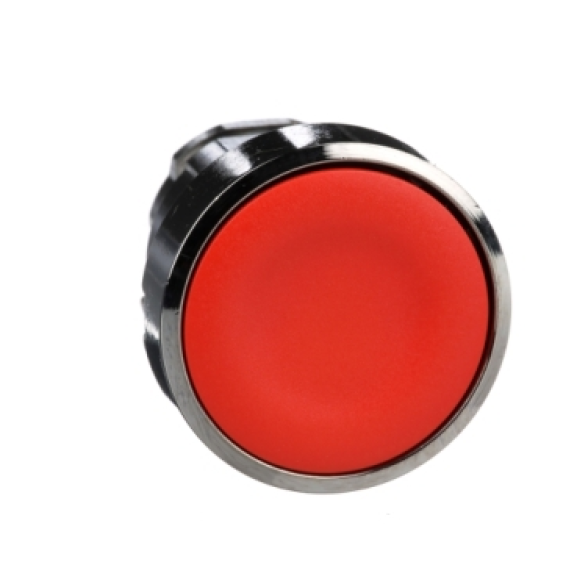 Schneider Electric - Drucktaster, Frontelement, Harmony XB4, Metall, 22mm, rot, unbeschriftet, tastend-Beschreibung lesen
