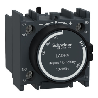 Schneider Electric - Zeitblock, rückfallverzögert, 1S+1Ö, 10,00-180,00s, Schraubanschluss-Beschreibung lesen
