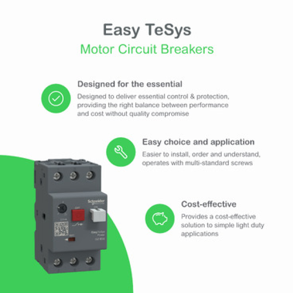 Easy TeSys Motorschutzschalter 0,25-0,4A-Beschreibung lesen