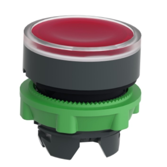 Leuchtdrucktaster, Frontelement, Harmony XB5, Kunststoff, 22mm, rot, für universelle LED-Beschreibung lesen