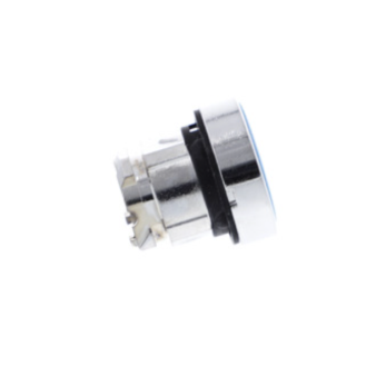 Schneider Electric - Drucktaster, Frontelement, Harmony XB4, Metall, 22mm, blau, unbeschriftet, tastend-Beschreibung lesen
