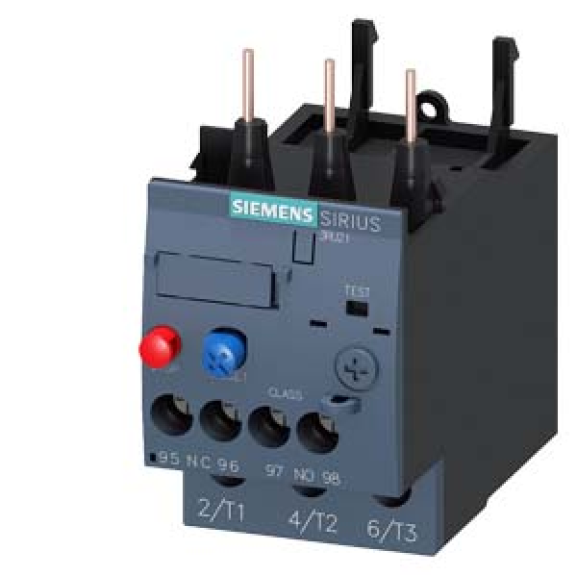 Siemens - Überlastrelais 7,0...10 A thermisch für Motorschutz Baugröße S0, CLASS 10 Schützanbau-Beschreibung lesen