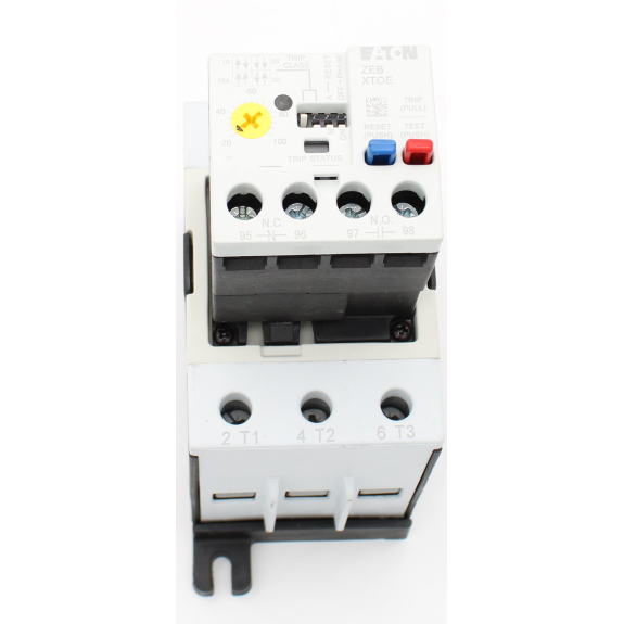 Eaton - ZEB150-100/KK - Motorschutzrelais, Einzelaufstellung, Erdschlussüberwachung: ohne, Ir= 20 - 100 A, 1 S, 1 Ö-Beschreibung lesen
