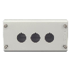 Eaton - M22-I3 - Aufbaugehäuse, 3 Einbaustellen