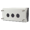 Eaton - M22-I3 - Aufbaugehäuse, 3 Einbaustellen