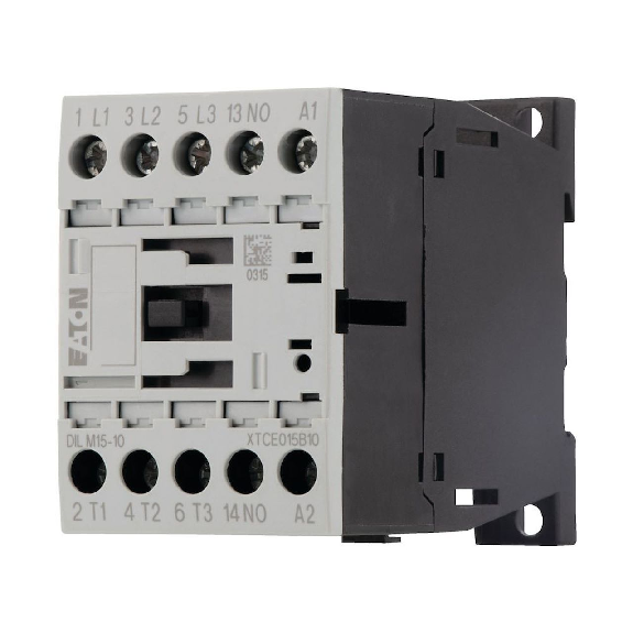 Eaton - DILM15-10(400V50HZ,440V60HZ) - Leistungsschütz, 3-polig, 380 V 400 V 7.5 kW, 1 S, 400 V 50 Hz, 440 V 60 Hz-Beschreibung lesen
