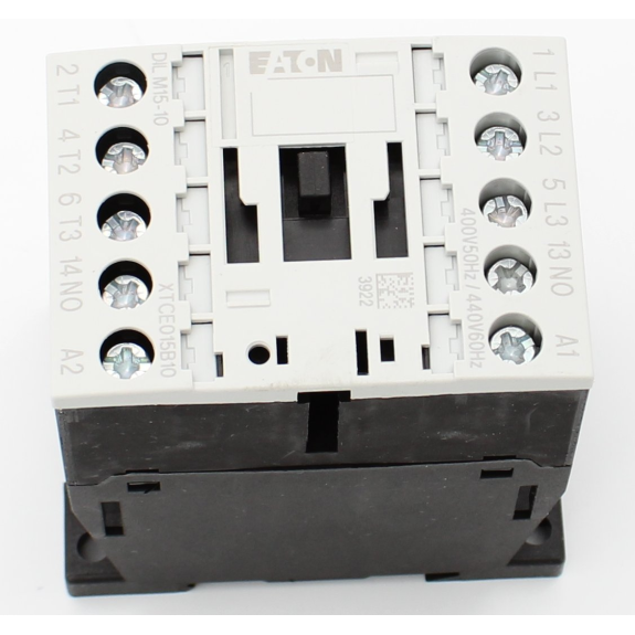 Eaton - DILM15-10(400V50HZ,440V60HZ) - Leistungsschütz, 3-polig, 380 V 400 V 7.5 kW, 1 S, 400 V 50 Hz, 440 V 60 Hz-Beschreibung lesen