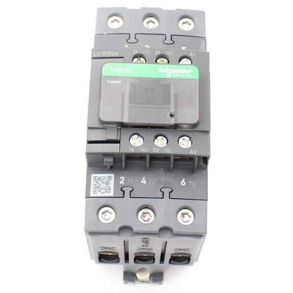 Schneider Electric - Leistungsschütz LC1D 3p, +1S+1Ö, 22 kW, 50 A, 400 V AC3, Spule 400 V AC-Beschreibung lesen