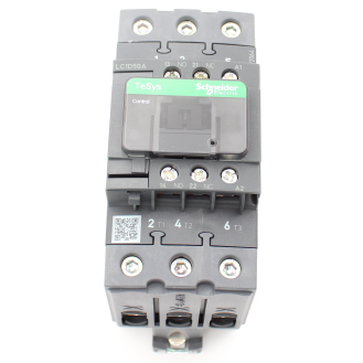 Schneider Electric - Leistungsschütz LC1D 3p, +1S+1Ö, 22 kW, 50 A, 400 V AC3, Spule 400 V AC-Beschreibung lesen