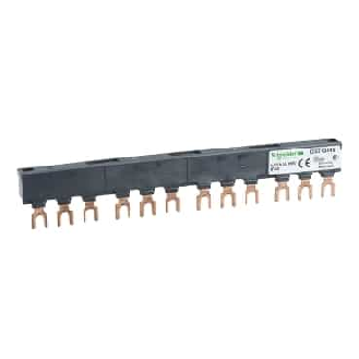Schneider Electric - Drehstrom-Sammelschienensystem, 63A, 4Abgangsstellen, 45mm Abstand-Beschreibung lesen