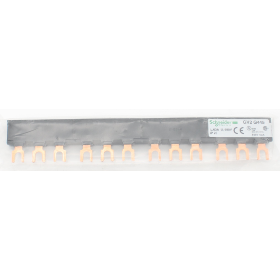 Schneider Electric - Drehstrom-Sammelschienensystem, 63A, 4Abgangsstellen, 45mm Abstand-Beschreibung lesen