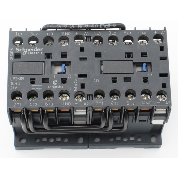 Schneider - Wendeschützkombination, 3p+1S, 4kW/400V/AC3, 9A, Spule 24V DC-Beschreibung lesen