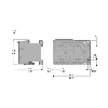 Schneider - Wendeschützkombination, 3p+1S, 4kW/400V/AC3, 9A, Spule 24V DC