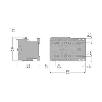 Schneider - Wendeschützkombination, 3p+1S, 4kW/400V/AC3, 9A, Spule 24V DC-Beschreibung lesen