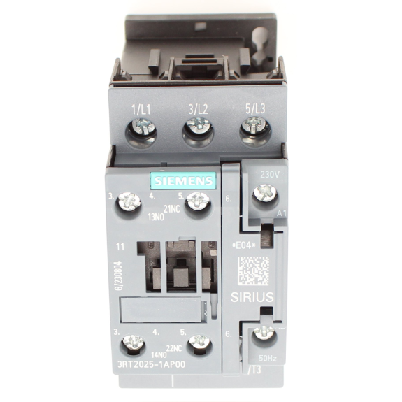 Siemens - Leistungsschütz, AC-3e/AC-3, 17 A, 7,5 kW / 400 V, 3-polig, AC 230 V, 50 Hz, Hilfskontakte: 1 S + 1 Ö-Beschreibung lesen
