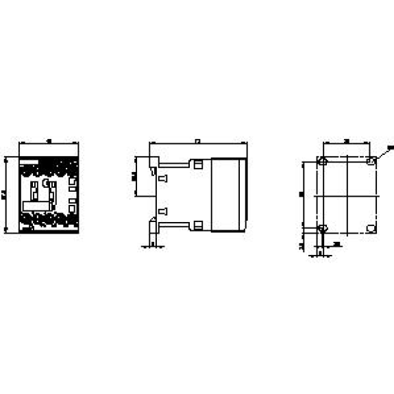 Siemens - Leistungsschütz, AC-3e/AC-3, 7 A, 3 kW / 400 V, 3-polig, AC 230 V, 50/60 Hz, Hilfskontakte: 1 S-Beschreibung lesen